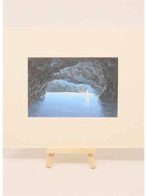 stampa su tela di dipinto Grotta Azzurra Alessandro Catuogno | STAMPABLUEGROTTO2BLUEGROTTO2